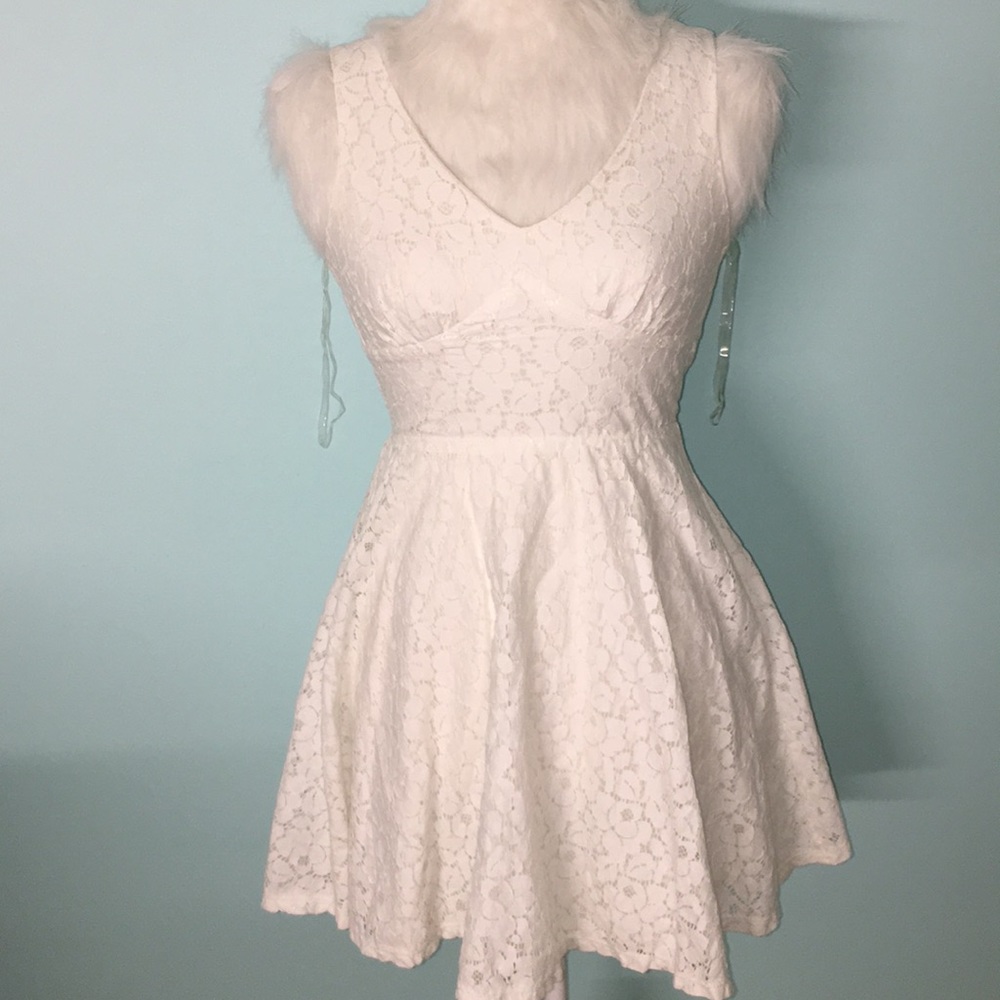 White dress